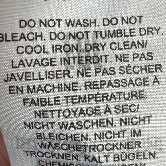 Tory Burch Linen Blend Ruffle Gauze Blouse Wood Rose Size S NWT Designer - Picture 9 of 10